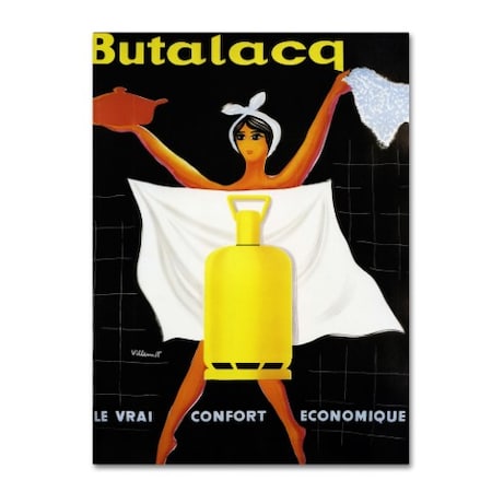 Vintage Apple Collection 'Butalacq' Canvas Art,24x32